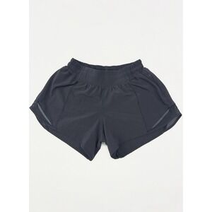 Lululemon Hotty Hot Shorts True Navy Size 4 Tall 3.5" Inseam Athletic Shorts